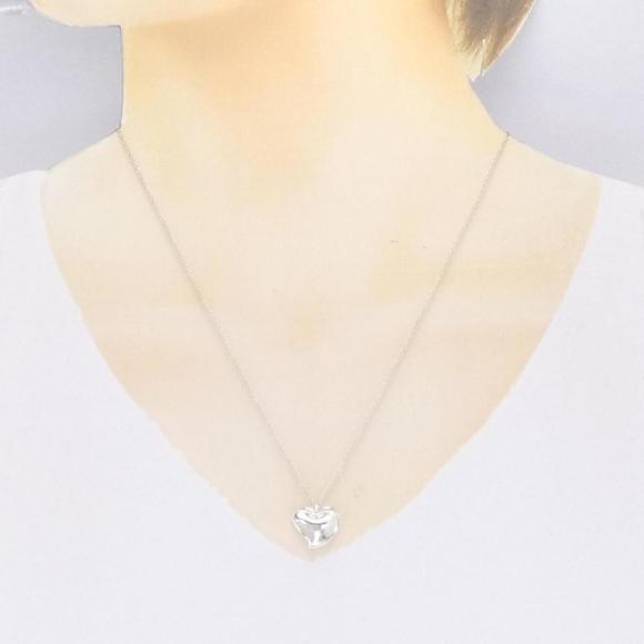 Authentic Tiffany & Co. Sterling Silver Heart Tag Choker  Tiffany Heart Necklace Silver